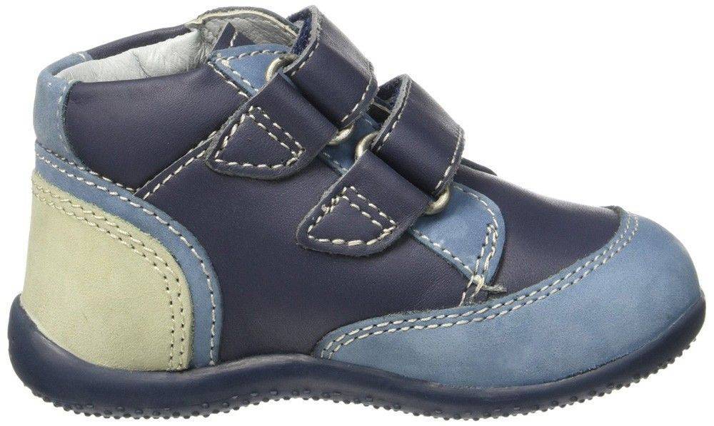 KICKERS ΠΑΠΟΥΤΣΙ ΜΠΟΤΑΚΙ KICKERS BAXTER ΜΠΛΕ/ΓΚΡΙ (EU:19)