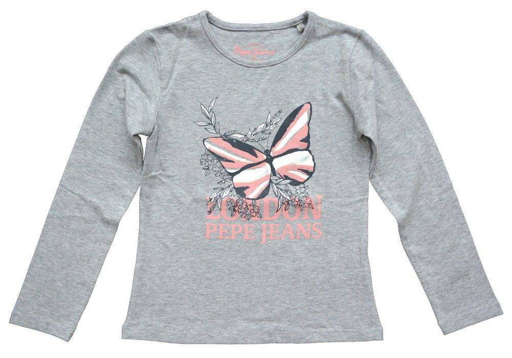 PEPE JEANS ΜΠΛΟΥΖΑ PEPE JEANS KATNIS ΓΚΡΙ (104ΕΚ.)-(3-4ΕΤΩΝ)