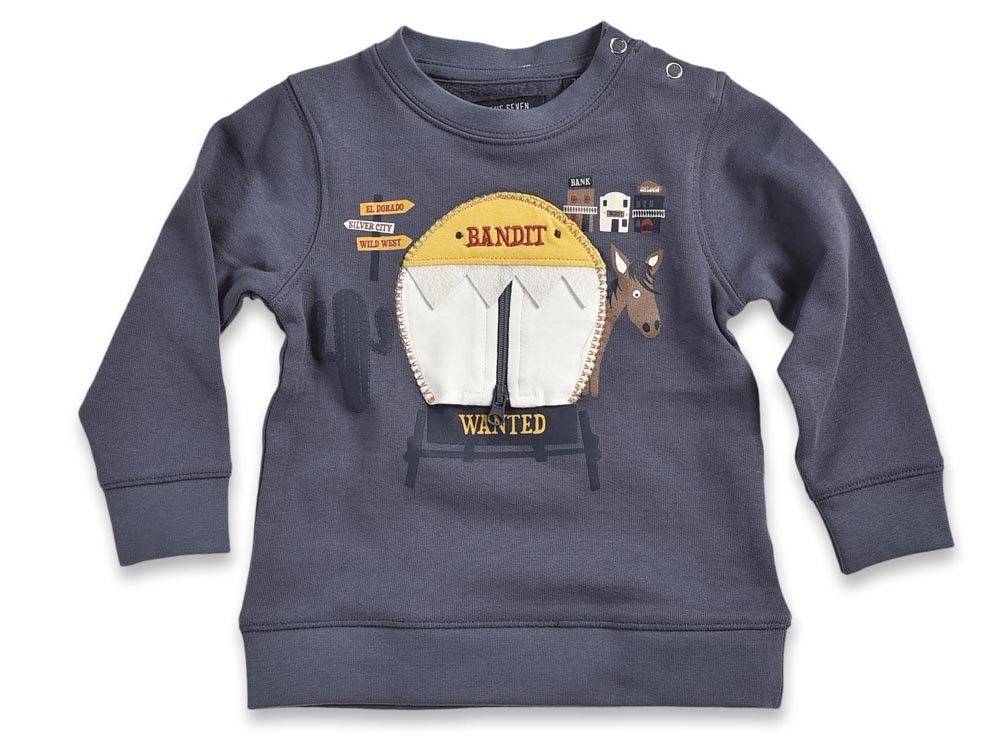 BLUE SEVEN ΜΠΛΟΥΖΑ BLUE SEVEN BANDIT 984000-549 ΜΠΛΕ (74ΕΚ.)-(9-12ΜΗΝΩΝ)