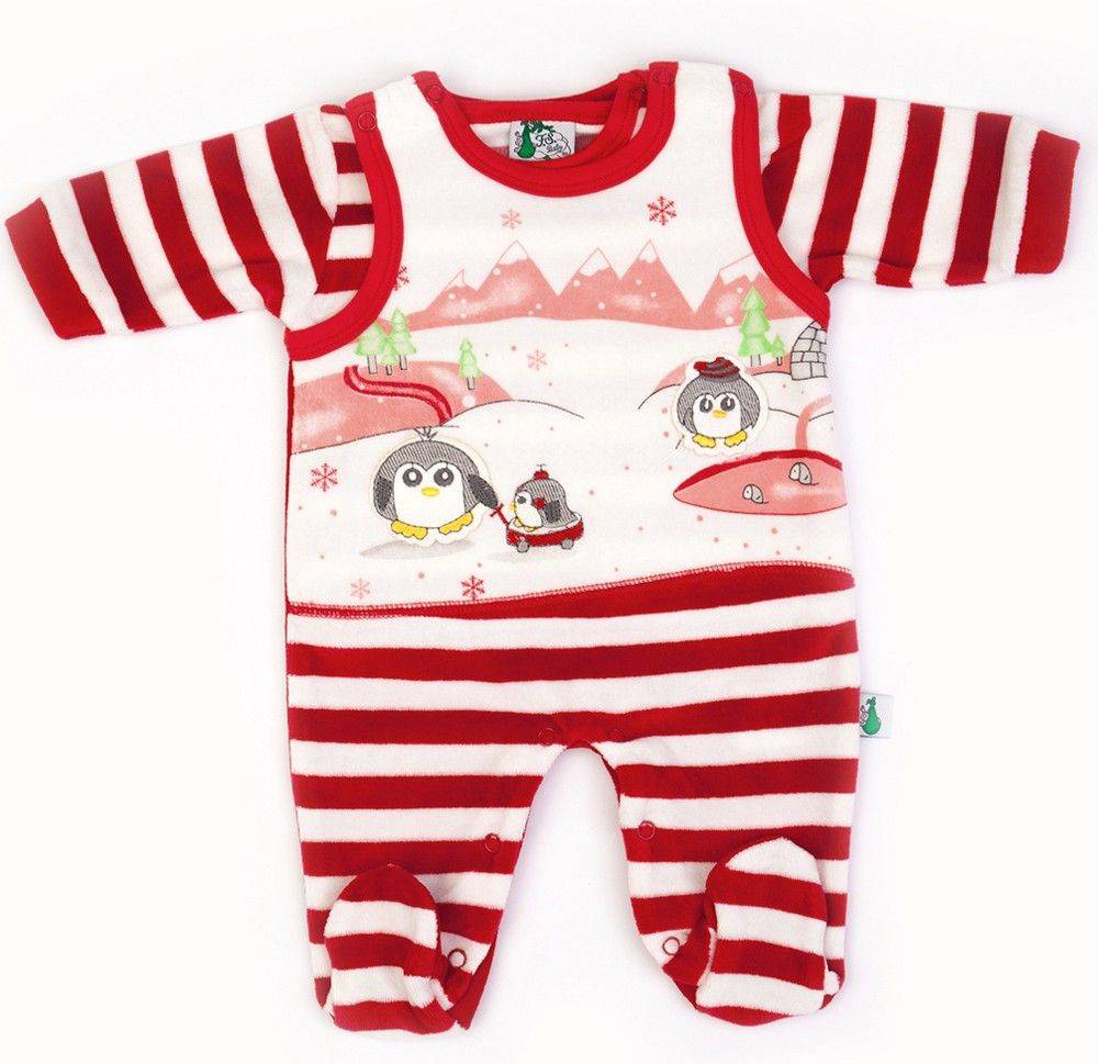 ΒΡΕΦΙΚΟ ΦΟΡΜAΚΙ F.S. BABY ΠΙΓΚΟΥΙΝΟΣ 10937 ΡΙΓΕ ΚΟΚΚΙΝΟ/ΛΕΥΚΟ (68ΕΚ.)-(6-9 ΜΗΝΩΝ)