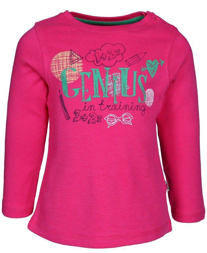 ΜΠΛΟΥΖΑ ΜΑΚΡΥΜΑΝΙΚΗ BLUE SEVEN GENIUS 950512-426 ΦΟΥΞΙΑ (68ΕΚ)-(6-9ΜΗΝΩΝ) BLUE SEVEN