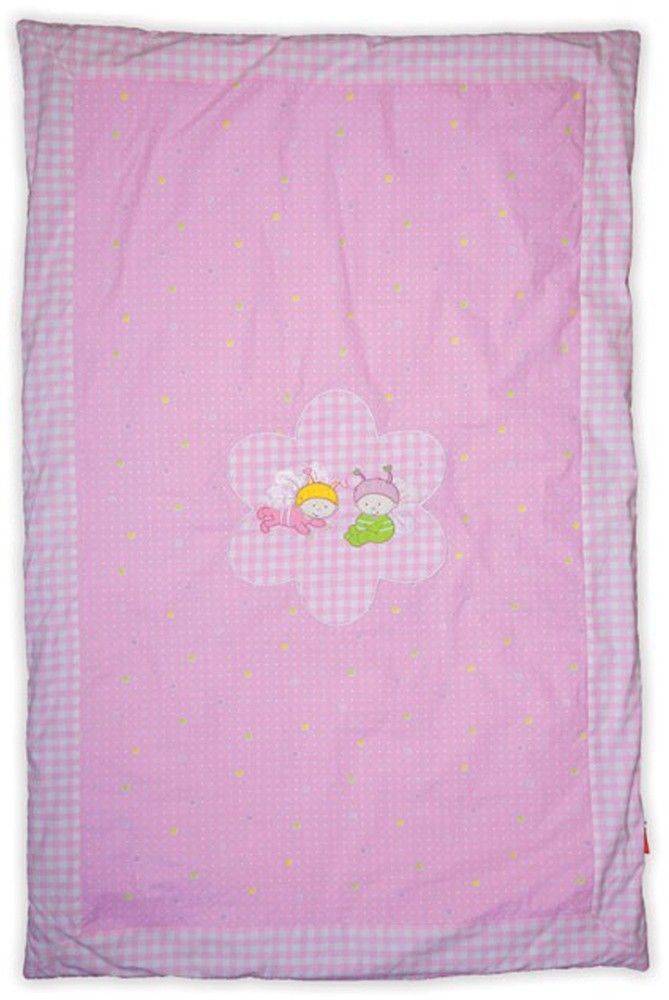 ΚΟΥΒΕΡΛΙ ΚΟΥΝΙΑΣ NEF NEF BEES ΡΟΖ ΔΙΑΣΤΗΜΑ 110Χ140CM