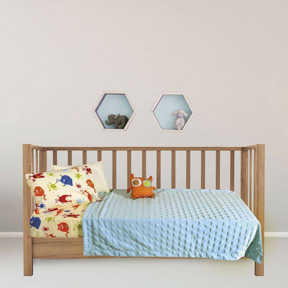 ΒΡΕΦΙΚΗ ΚΟΥΒΕΡΤΑ ΚΟΥΝΙΑΣ DAS HOME RELAX LINE 110Χ150 ΜΠΛΕ 6363