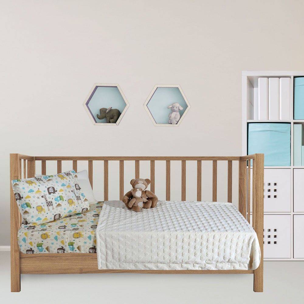 ΒΡΕΦΙΚΗ ΚΟΥΒΕΡΤΑ ΚΟΥΝΙΑΣ DAS HOME RELAX LINE 110Χ150 ΕΚΡΟΥ 6365 DAS HOME