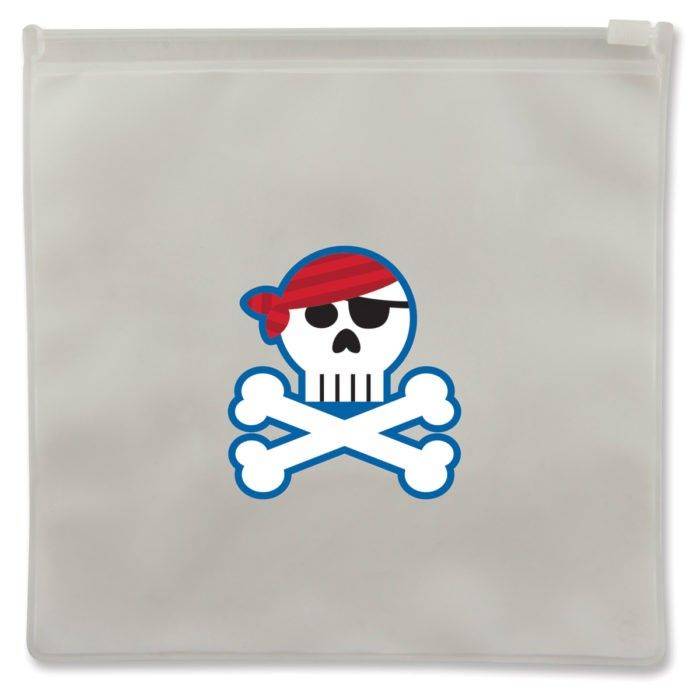 ΣΑΚΟΥΛΑΚΙΑ ΦΑΓΗΤΟΥ STEPHEN JOSEPH REUSABLE SNACK BAGS ΠΕΙΡΑΤΗΣ 2ΤΜΧ.