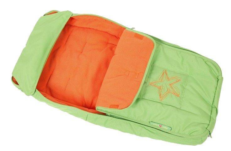 X-TREME BABY ΠΟΔΟΣΑΚΟΣ/ΥΠΝΟΣΑΚΟΣ XTREME BABY UNIVERSAL ΠΡΑΣΙΝΟ ΑΣΤΕΡΙΑΣ