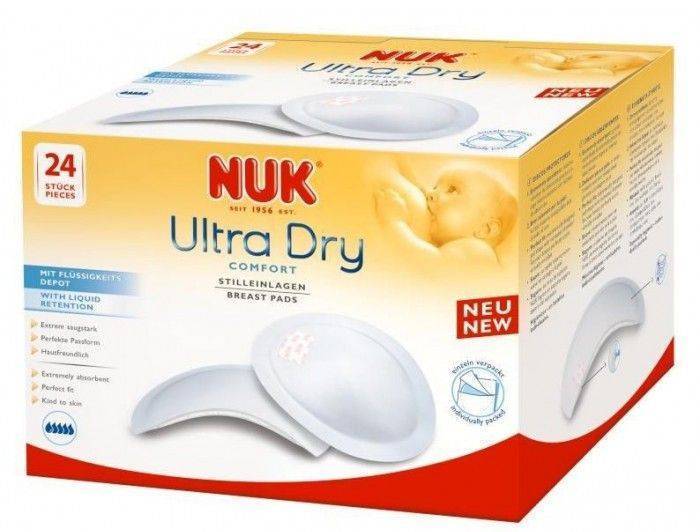 ΕΠΙΘΕΜΑΤΑ ΣΤΗΘΟΥΣ NUK ULTRA DRY COMFORT 24ΤMX NUK