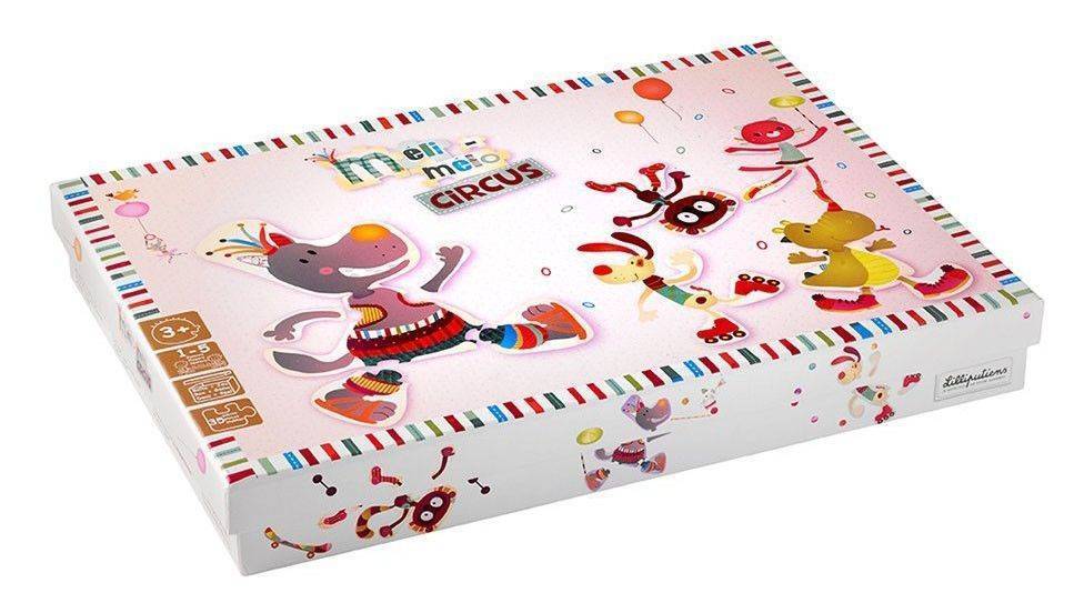 ΠΑΖΛ-ΕΠΙΤΡΑΠΕΖΙΟ LILLIPUTIENS "ΤΟ ΤΣΙΡΚΟ ΤΟΥ ΜΕΛΙ-ΜΕΛΟ" (86434)