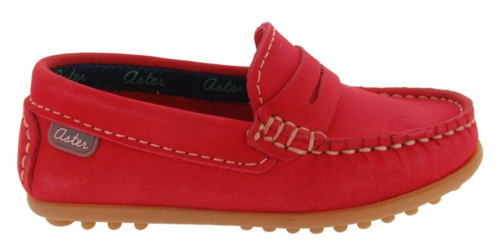 ΠΑΠΟΥΤΣΙ LOAFERS ASTER MOCADI 420411 ΚΟΚΚΙΝΟ (EU:24)