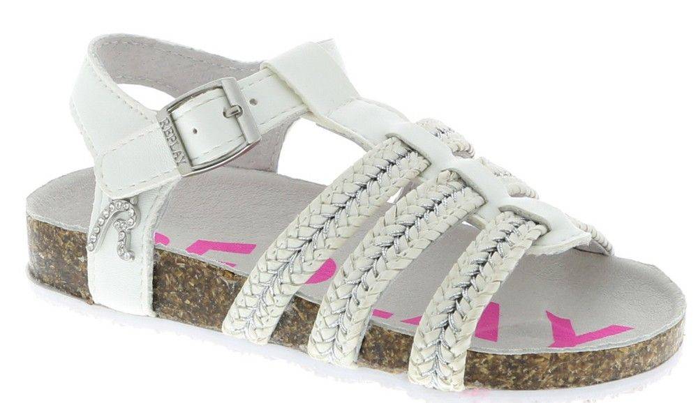 ΠΕΔΙΛΑ REPLAY WILEY 0057S/061 ΛΕΥΚΟ (EU:25) REPLAY