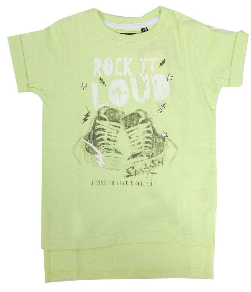 T-SHIRT BLUE SEVEN ROCK IT LOUD 802060 ΝΕΟΝ ΠΡΑΣΙΝΟ (92ΕΚ.)-(1-2 ΕΤΩΝ) BLUE SEVEN