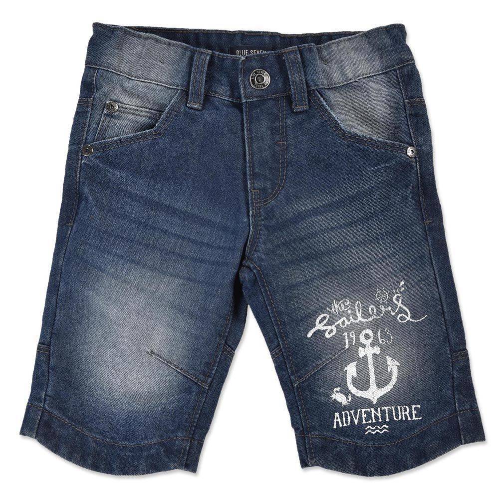 BLUE SEVEN JEANS ΒΕΡΜΟΥΔΑ BLUE SEVEN 840013 ΜΠΛΕ (92ΕΚ.)-(1-2 ΕΤΩΝ)