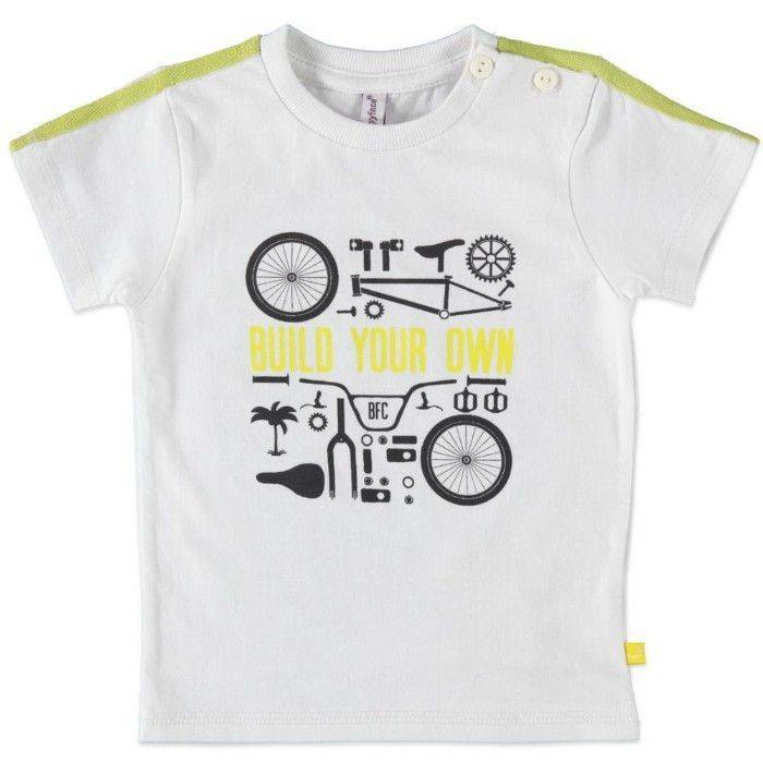 T-SHIRT BABYFACE BUILDER 7609 ΛΕΥΚΟ (80ΕΚ.)-(12-18ΜΗΝΩΝ) BABYFACE