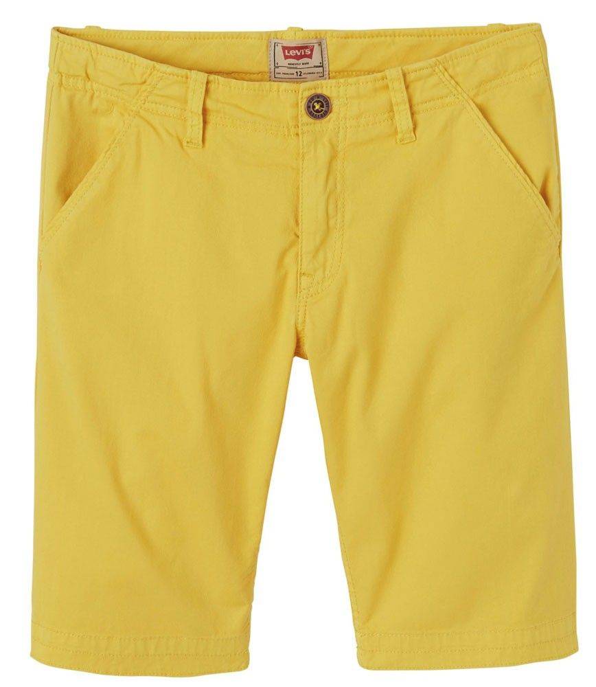 LEVIS ΒΕΡΜΟΥΔΑ CHINO LEVI'S NJ25027 ΚΙΤΡΙΝΟ (140ΕΚ.)-(9-10 ΕΤΩΝ)