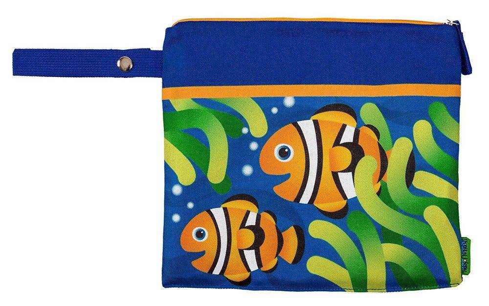 STEPHEN JOSEPH ΑΔΙΑΒΡΟΧΟ ΤΣΑΝΤΑΚΙ STEPHEN JOSEPH WET/DRY BAG CLONEFISH - ΧΡΥΣΟΨΑΡΟ