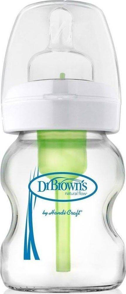 ΜΠΙΜΠΕΡΟ ΓΥΑΛΙΝΟ DR.BROWN'S OPTIONS ΜΕ ΦΑΡΔΥ ΛΑΙΜΟ 150ML 1ΤΜΧ.