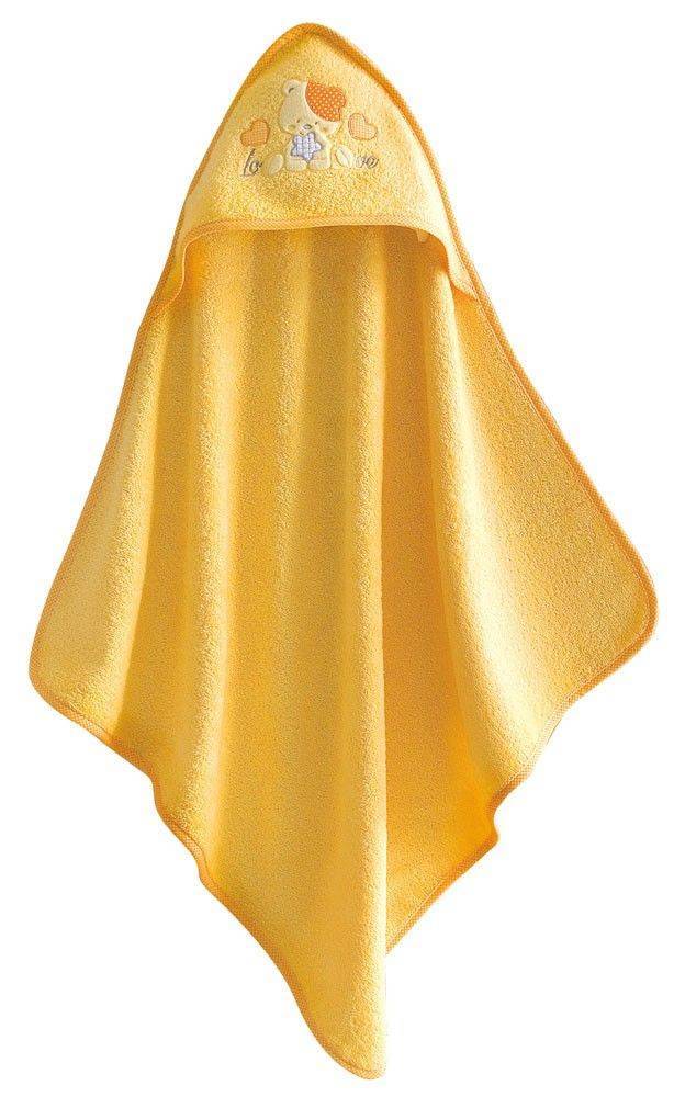 RYTHMOS ΒΡΕΦΙΚΗ ΚΑΠΑ RYTHMOS LOVE LOVE ΚΙΤΡΙΝΗ 75X75CM