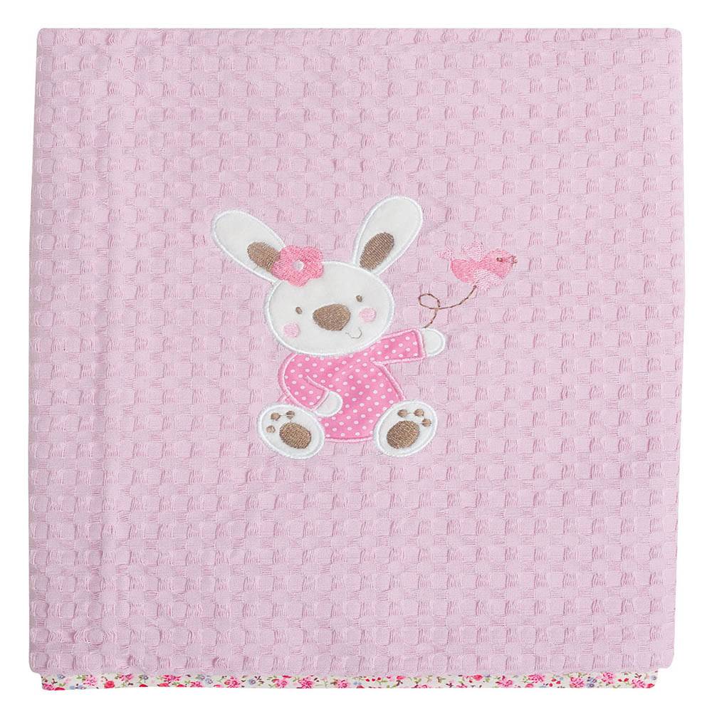 ΚΟΥΒΕΡΤΑ ΒΡΕΦΙΚΗ DAS ΠΙΚΕ 6336 HOME DREAM 110Χ150CM ΡΟΖ DAS HOME