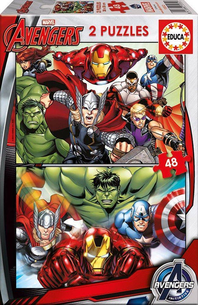 ΠΑΖΛ EDUCA AVENGERS 2X48TMX (15932) EDUCA