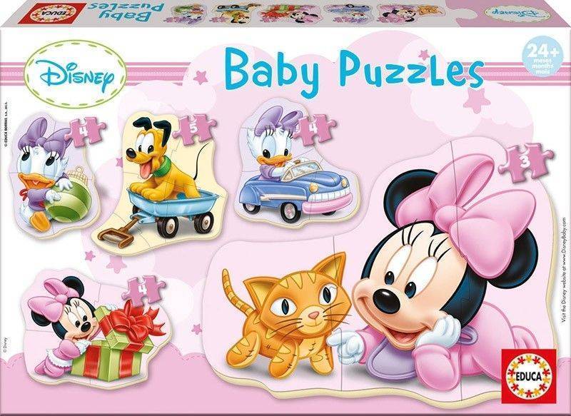 EDUCA ΠΑΖΛ EDUCA BABY MINNIE 3/4/5 ΚΟΜΜΑΤΙΑ