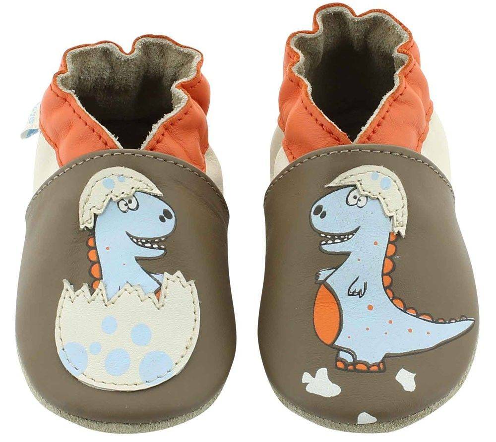 ΠΑΝΤΟΦΛΑΚΙΑ ROBEEZ FUNNY DINO 565980 ΚΑΦΕ (EU:17/18) ROBEEZ