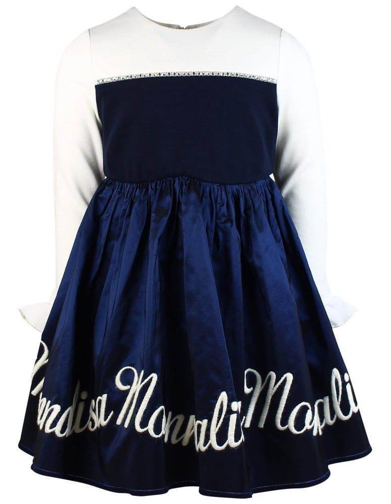 ΦΟΡΕΜΑ MONNALISA ABITO 310931-0933 ΜΠΛΕ/ΚΡΕΜ (86ΕΚ.)-(12 ΜΗΝΩΝ) MONNALISA