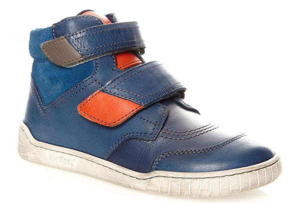 ΠΑΠΟΥΤΣΙ ΜΠΟΤΑΚΙ KICKERS WINSOR ΜΠΛΕ (EU:31) KICKERS