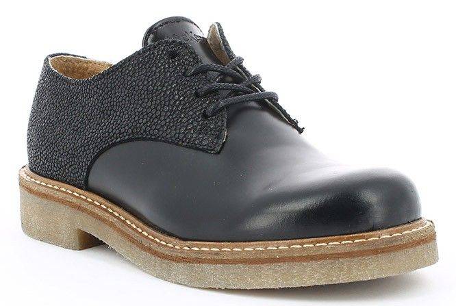 ΠΑΠΟΥΤΣΙ ΔΕΡΜΑΤΙΝΟ KICKERS OXFORK ΜΑΥΡΟ (EU:34)