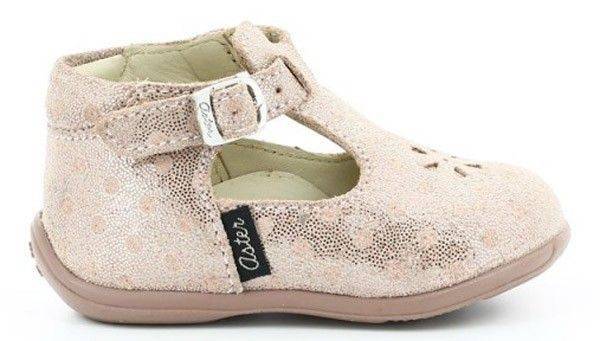 ΠΑΠΟΥΤΣΙ ASTER OFIGO 580712 ΡΟΖ ΠΟΥΑ ΜΕΤΑΛΛΙΖΕ (EU:19)