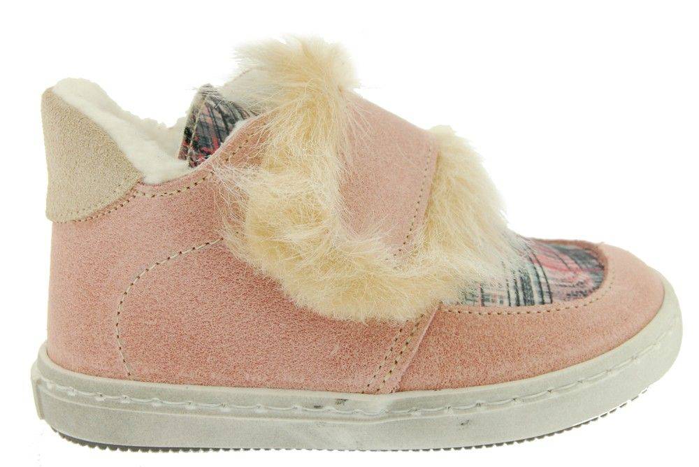 BABYWALKER ΔΕΡΜΑΤΙΝΑ SNEAKERS BABYWALKER DUSTY PINK-ΡΟΖ (EU:23)