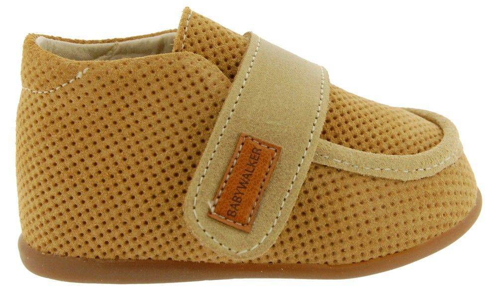 ΒΡΕΦΙΚΑ LOAFERS BABYWALKER ΜΕ ΧΡΑΤΣ ΚΑΜΕΛ (EU:19)