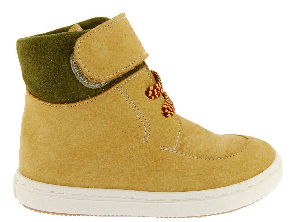 ΔΕΡΜΑΤΙΝΑ ΜΠΟΤΑΚΙΑ BABYWALKER ΚΙΤΡΙΝΟ (EU:26) BABYWALKER