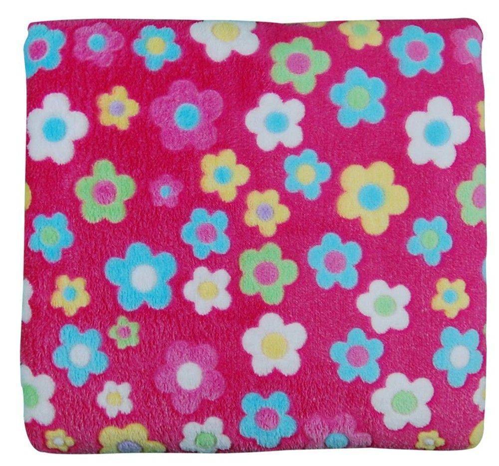 ΚΟΥΒΕΡΤΑ ΑΓΚΑΛΙΑΣ F.S. BABY FLOWERS 11882 ΦΟΥΞΙΑ (80X80 CM) F.S. BABY