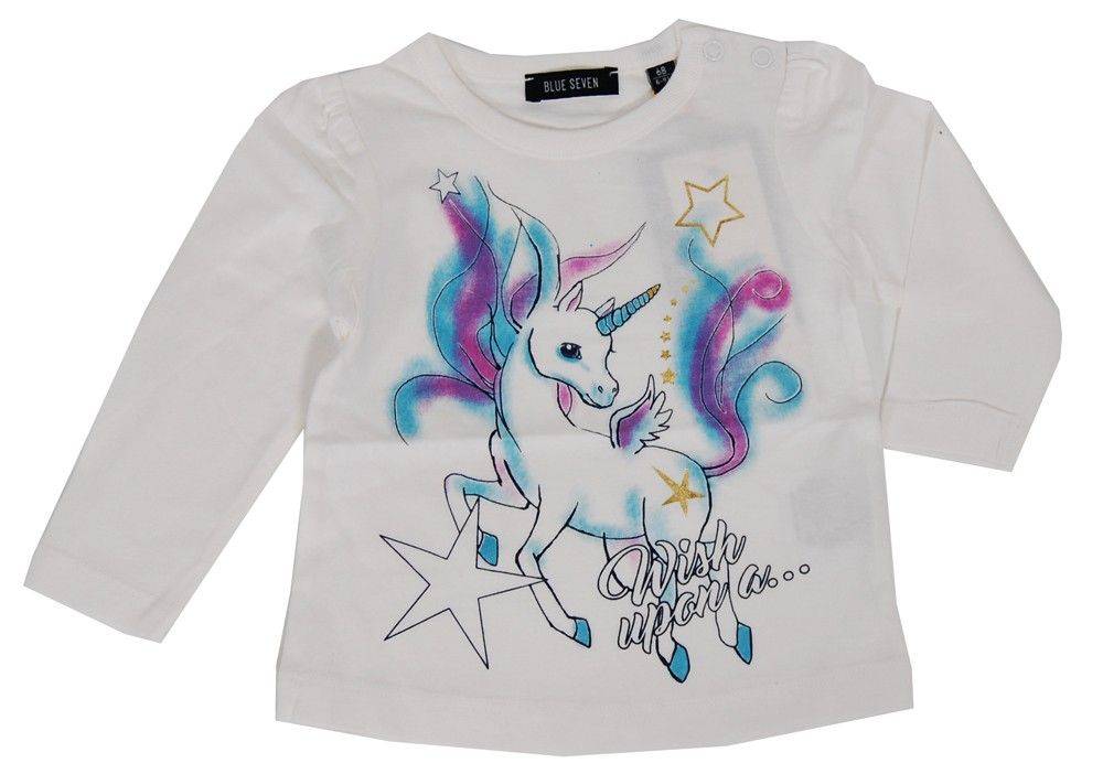 ΜΠΛΟΥΖΑ ΜΑΚΡΥΜΑΝΙΚΗ BLUE SEVEN WHISH UPON 950518-010 ΕΚΡΟΥ (68ΕΚ.)-(6-9ΜΗΝΩΝ) BLUE SEVEN