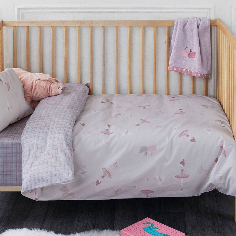 ΠΑΠΛΩΜΑ ΚΟΥΝΙΑΣ ΚΕΝΤΙΑ ΒΑΒΥ TUTU ΓΚΡΙ/ΠΟΛΥΧΡΩΜΟ 110X140CM KENTIA