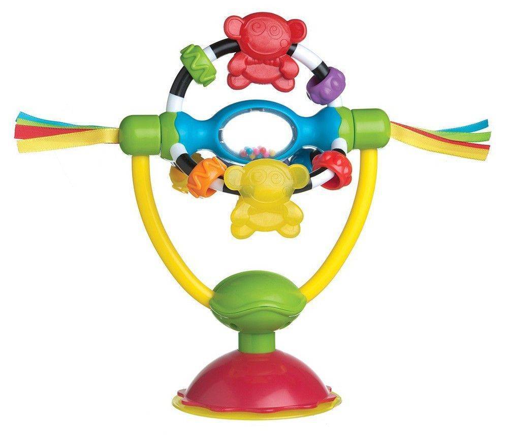 ΠΑΙΧΝΙΔΙ PLAYGRO ΓΙΑ ΚΑΘΙΣΜΑ ΦΑΓΗΤΟΥ "SPINNING TOY" PLAYGRO