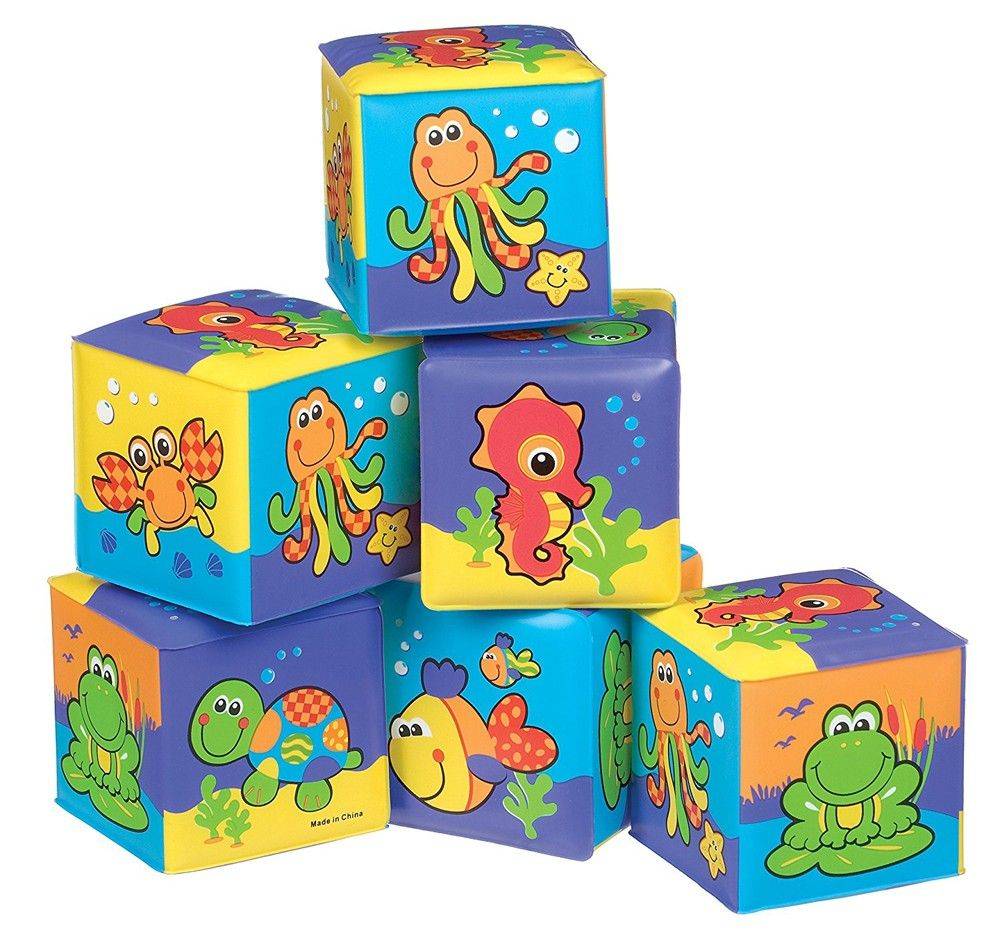 ΚΥΒΟΙ ΔΡΑΣΤΗΡΙΟΤΗΤΩΝ PLAYGRO SOFT BLOCKS 6Μ+ PLAYGRO