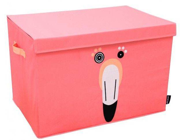 ΚΟΥΤΙ ΜΕΓΑΛΟ LES DEGLINGLOS ΦΛΑΜΙΝΓΚΟ GT25925 40X60X40CM