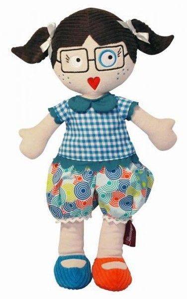 LES MISTINGUETTES ΚΟΥΚΛΑ LES DEGLINGLOS SUZETTE 38CM GT45800