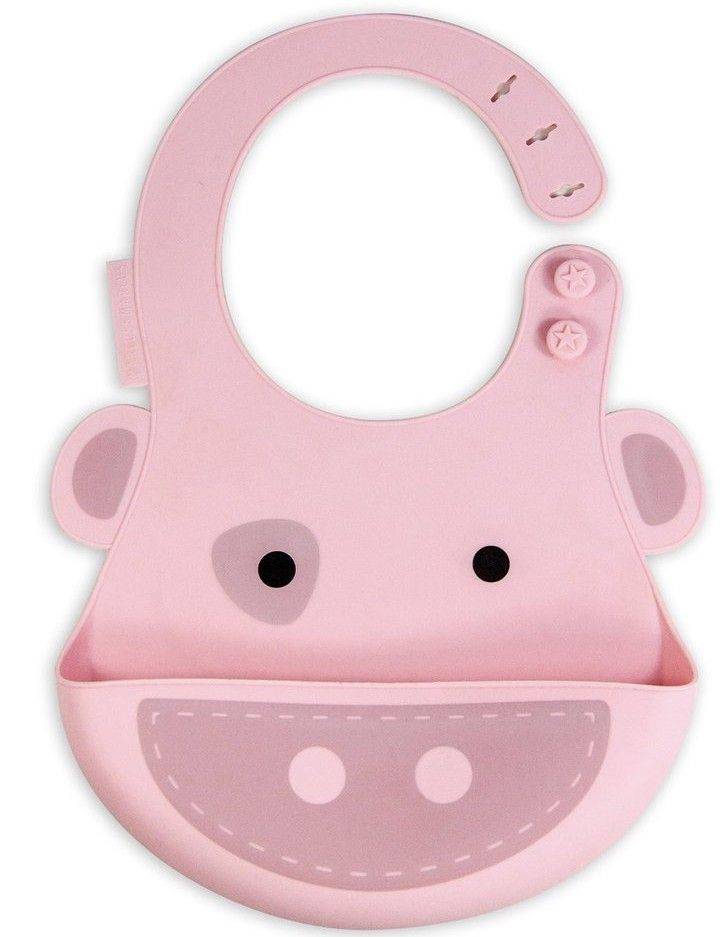 ΣΑΛΙΑΡΑ ΣΙΛΙΚΟΝΗΣ MARCUS - MARCUS BABY BIB PIG MARCUS AND MARCUS