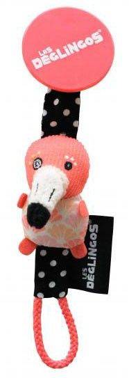 ΚΛΙΠ ΠΙΠΙΛΑΣ LES DEGLINGLOS FLAMINGOS ΦΛΑΜΙΝΓΟ (GT36625)