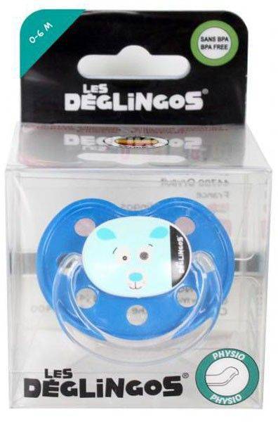 ΠΙΠΙΛΑ ΣΙΛΙΚΟΝΗ LES DEGLINGLOS PHYSIO ΑΡΚΟΥΔΑ 6ΜΗΝΩΝ+ LES DEGLINGLOS