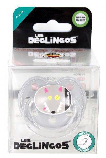 ΠΙΠΙΛΑ ΣΙΛΙΚΟΝΗ LES DEGLINGLOS PHYSIO ΛΥΚΟΣ 6ΜΗΝΩΝ+ LES DEGLINGLOS