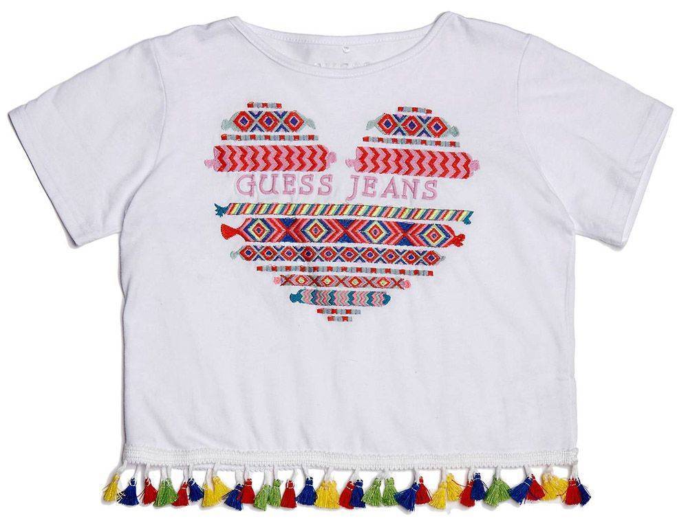 T-SHIRT GUESS KIDS J82I24 K6T30 HEART LOGO ΛΕΥΚΟ (166ΕΚ.)-(13-14 ΕΤΩΝ)
