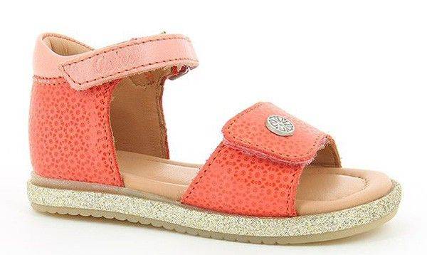 ΔΕΡΜΑΤΙΝΑ ΣΑΝΔΑΛΙΑ ASTER IMELDA 609301 ΚΟΡΑΛΙ-ΡΟΖ ΕΜΠΡΙΜΕ (EU:23) ASTER