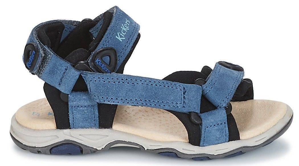 ΠΕΔΙΛΑ KICKERS ALEXANDRE 622440 ΜΠΛΕ ΜΑΡΙΝ (EU:33)