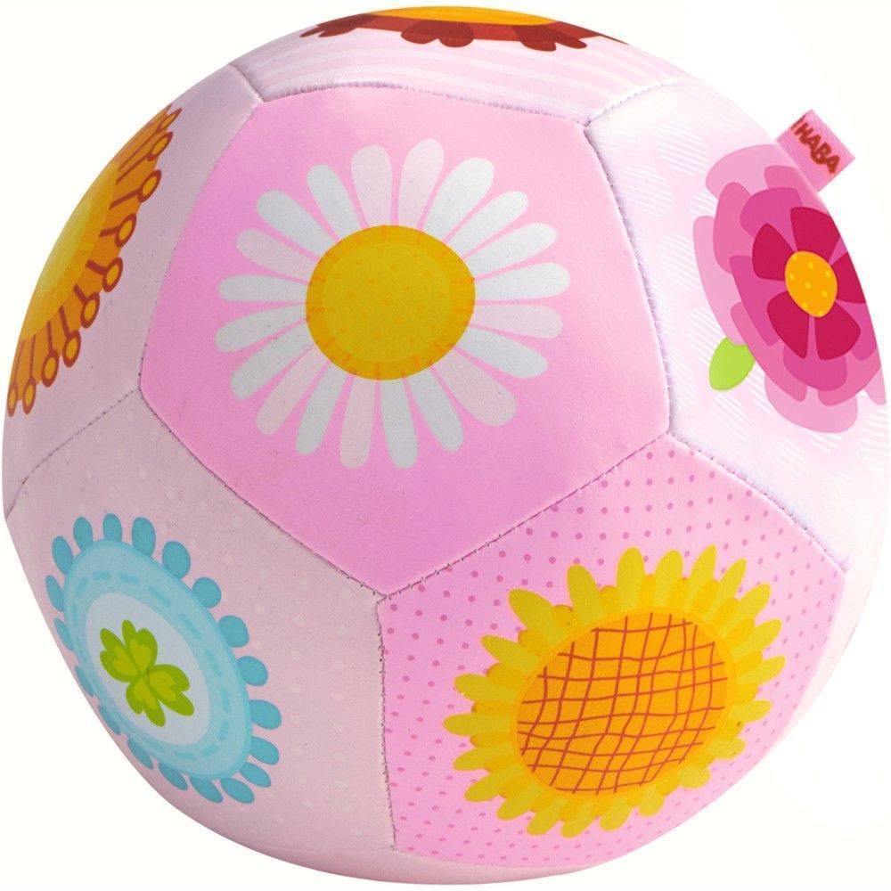 ΜΑΛΑΚΗ ΜΠΑΛΙΤΣΑ HABA BABY BALL FLOWER MAGIC ΛΟΥΛΟΥΔΙΑ 14CM