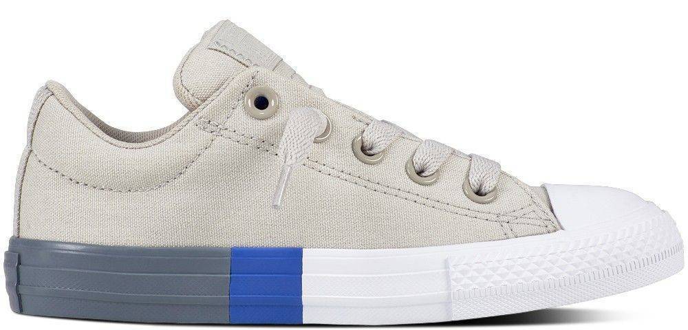 SNEAKERS CONVERSE ALL STAR CHUCK TAYLOR STREET S 759978C-081 ΓΚΡΙ (EU:31)