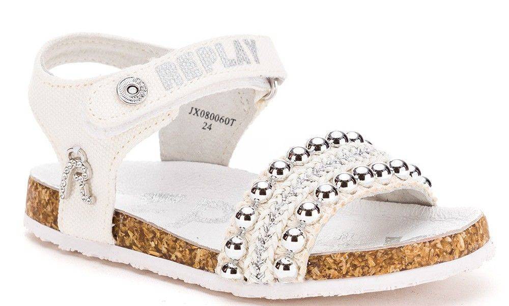 ΣΑΝΔΑΛΙΑ REPLAY GBX08 .089.C0060T-061 ΛΕΥΚΟ (EU:21)