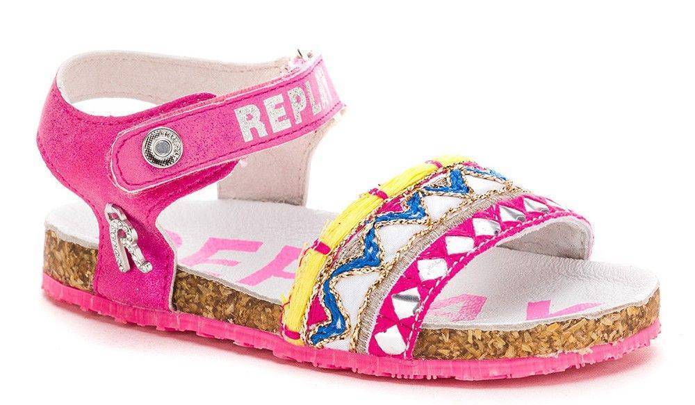 ΣΑΝΔΑΛΙΑ REPLAY GBX08 .089.C0059S-25 ΦΟΥΞΙΑ (EU:24) REPLAY